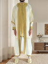 Moroccan Wedding Jabador for Men Outfit Set for Weddings & Special Events - Moroccan Outfit with Embroidered all sizes - Nikah Jabador