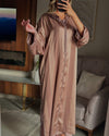 2-Piece Moroccan Jellaba Dress for Women