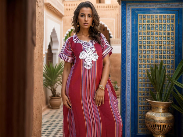Elegant Resort Wear or Vacation Outfit from Marrakech