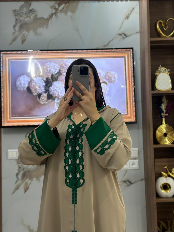 Beautiful Moroccan Jellaba Dress - Summer Collection 2025 Jallaba, Islamic Embroidered Moroccan Djellaba - Arabic Jalaba for Women