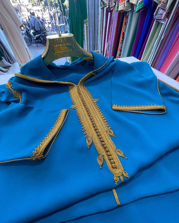 Trendy Moroccan Jellaba, Djellaba for Women Collection 2025, Cross stitch Embroidery Hooded Kaftan, Arabic Jellaba - Bride Jallaba Nikah