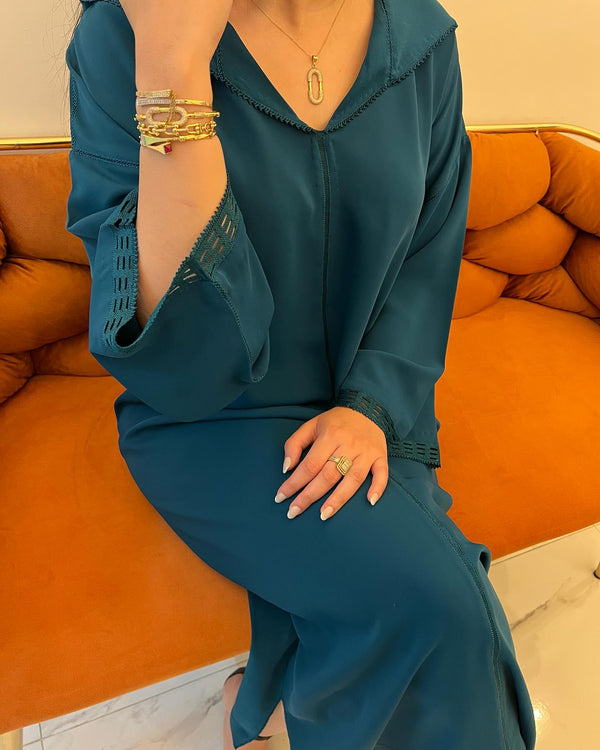 Authentic Moroccan Jellaba Dress - Ramadan Collection 2025 Jallaba, Classy Embroidered Moroccan Djellaba - Eid al Fitr Jalaba for Women