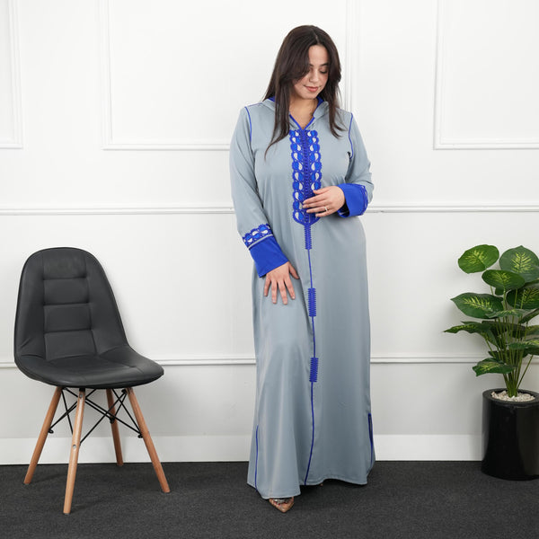 Ramadan Collection Moroccan Jellaba Size S to XXXL, Women's Jellaba, Embroidered Moroccan Jallaba, Ramadan Gift for Women - Eid al Fitr