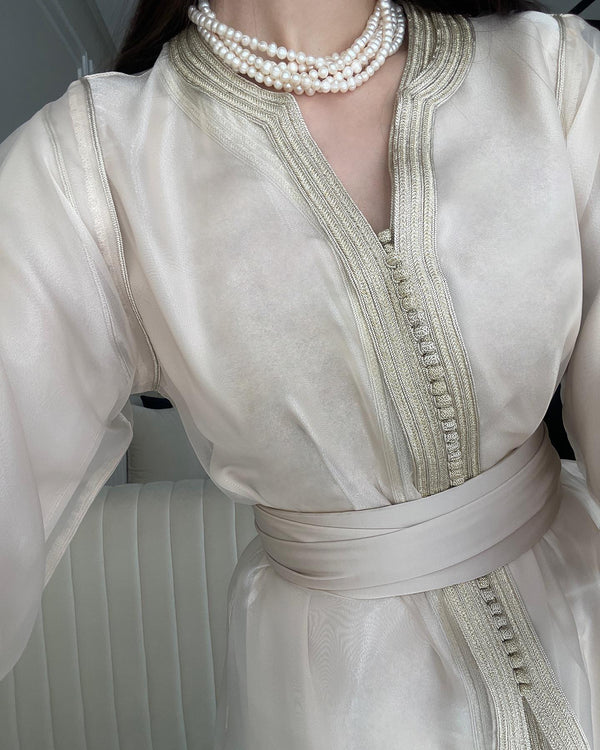 Custom made Moroccan Caftan Wedding Dress – Personalised Takchita, Handcrafted Luxury Caftan Nikah Embroidery - Qamis Kaftan Dress Ramadan