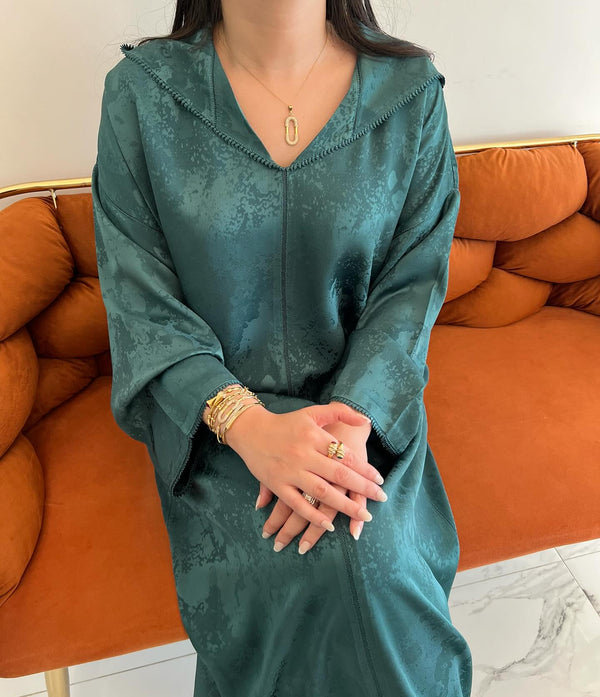 Ramadan Authentic Moroccan Jellaba Dress - Ramadan Collection 2025 Jallaba, Classy Embroidered Moroccan Abaya - Eid al Fitr Jalaba women