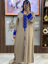 Beautiful Moroccan Jellaba Dress - Summer Collection 2025 Jallaba, Islamic Embroidered Moroccan Djellaba - Arabic Jalaba for Women