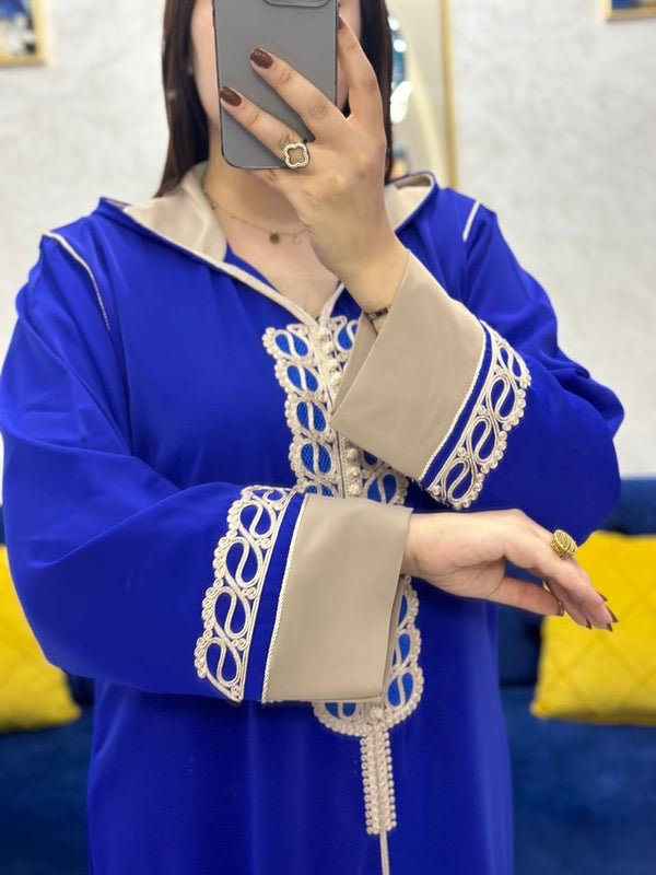 Beautiful Moroccan Jellaba Dress - Summer Collection 2025 Jallaba, Islamic Embroidered Moroccan Djellaba - Arabic Jalaba for Women