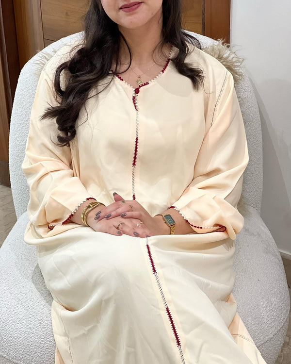 2 pieces Moroccan Jellaba, Women's Jellaba, Embroidered Jalaba, Traditional djellaba, Ramadan Jellaba all Sizes - Gift for Eid al Fitr