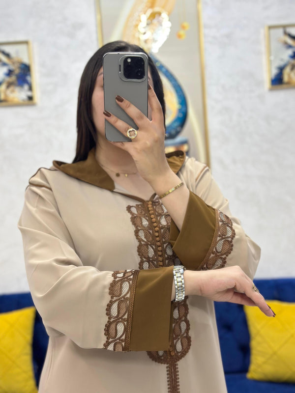 Beautiful Moroccan Jellaba Dress - Summer Collection 2025 Jallaba, Islamic Embroidered Moroccan Djellaba - Arabic Jalaba for Women