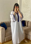 Handmade Moroccan Caftan Takchita for Eid, Nikkah & Engagement Dress| Embroidered Islamic Dress, Perfect Eid Gift, Elegant Arabic Outfit