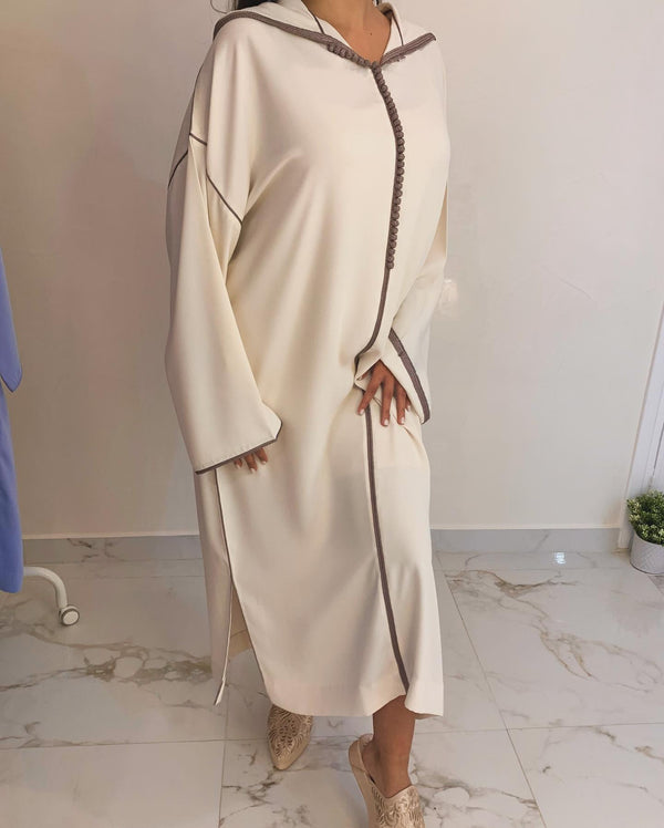 Trendy Moroccan Jellaba Dress - Ramadan Collection 2025 Jallaba, Classy Embroidered Moroccan Djellaba - Eid al Fitr Jalaba for Women