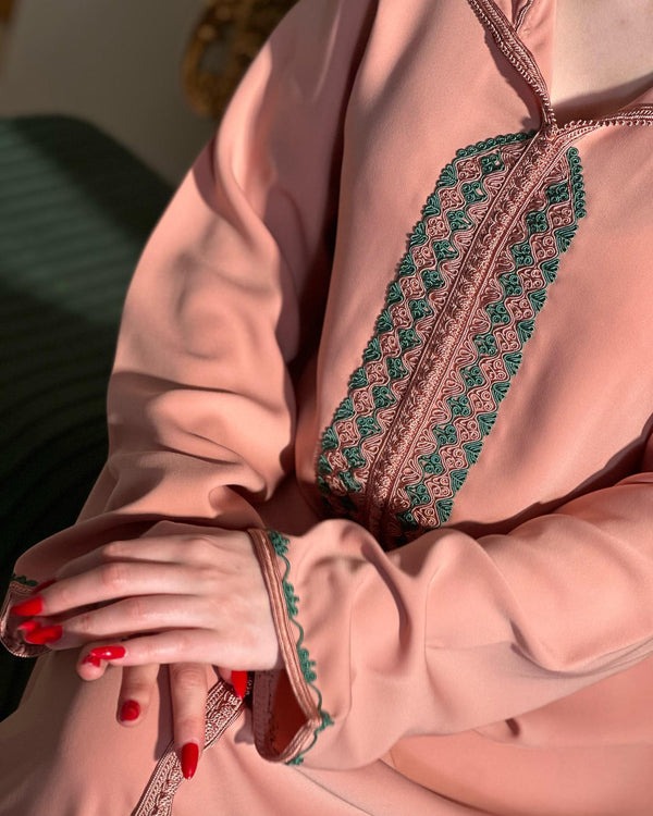 Authentic Moroccan Jellaba Dress - Ramadan Collection 2025 Jallaba, Classy Embroidered Moroccan Djellaba - Eid al Fitr Jalaba for Women
