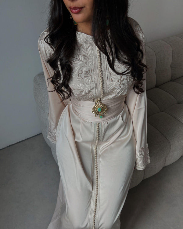 Custom Moroccan Caftan Wedding Dress – Personalised Luxury Takchita, Handcrafted Caftan Nikah Embroidery - made to order Kaftan Dress