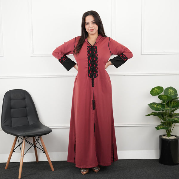 Ramadan Collection Moroccan Jellaba Size S to XXXL, Women's Jellaba, Embroidered Moroccan Jallaba, Ramadan Gift for Women - Eid al Fitr
