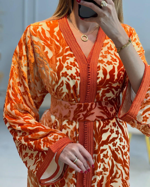 Beautiful Moroccan Caftan Wedding Dress – Personalised Takchita, Handcrafted kaftan with Exquisite Embroidery - Custom made Nikah Dress