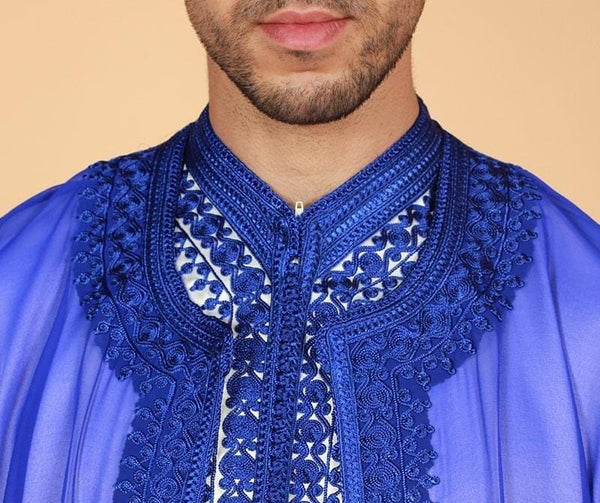 Moroccan Wedding Jabador for Men Outfit Set for Weddings & Special Events - Moroccan Outfit with Embroidered all sizes - Nikah Jabador