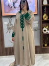 Beautiful Moroccan Jellaba Dress - Summer Collection 2025 Jallaba, Islamic Embroidered Moroccan Djellaba - Arabic Jalaba for Women