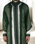Elegant Traditional Green Jabador Set for Weddings & Special Events - 3-Piece Satin Moroccan Outfit with Embroidered Details all sizes