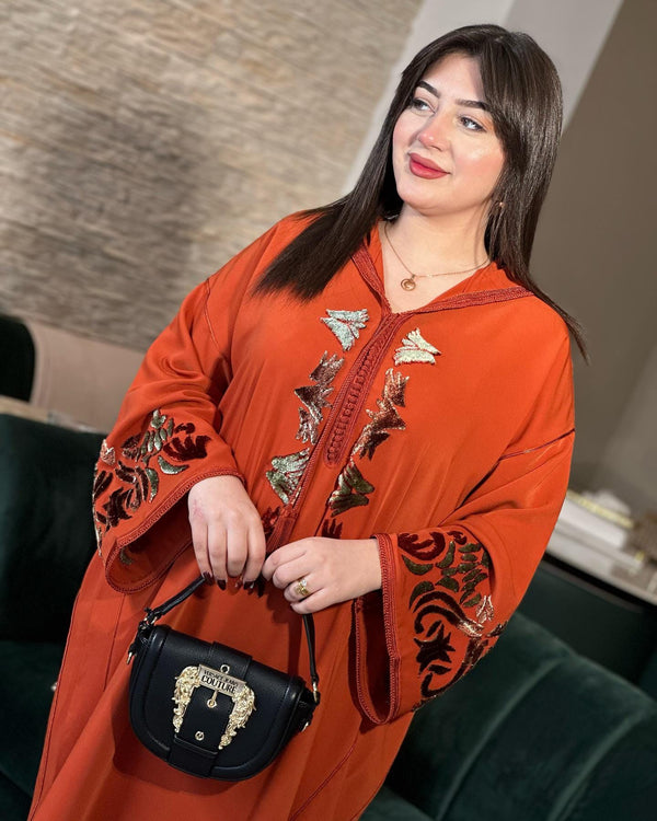 Stunning Moroccan Jellaba Dress - Ramadan Collection 2025 Jallaba, Classy Embroidered Moroccan Djellaba - Eid al Fitr Jalaba for Women