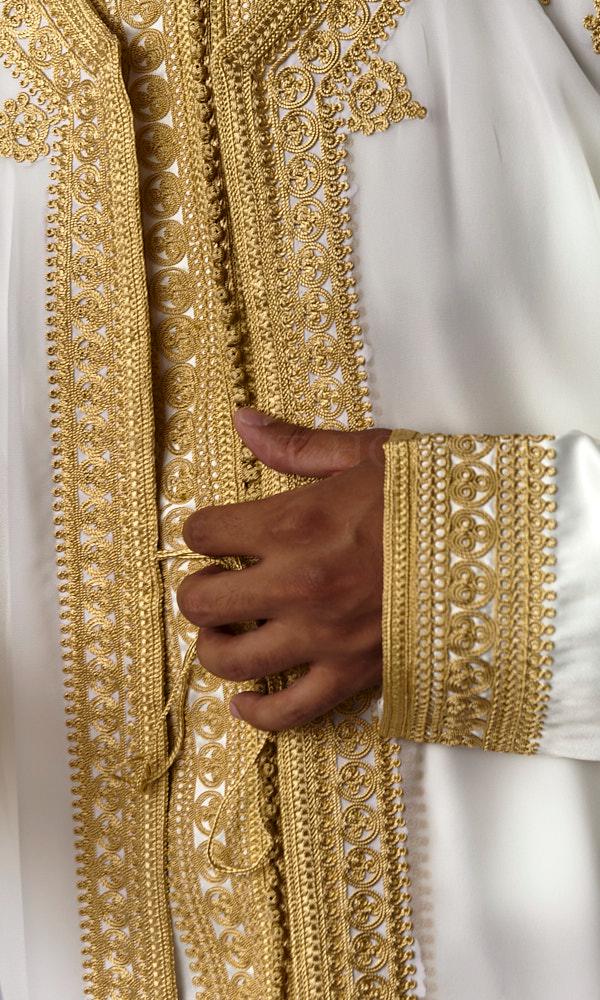 Moroccan Wedding Jabador for Men Outfit Set for Weddings & Special Events - Moroccan Outfit with Embroidered all sizes - Nikah Jabador