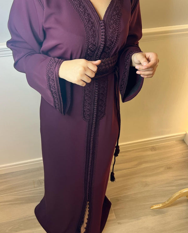 Made to order Moroccan Caftan Wedding Dress – Personalised Luxury Takchita, Handcrafted Caftan Embroidery - Custom made Nikah Dress 2025