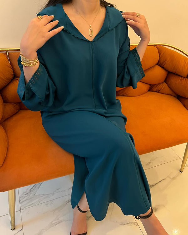 Authentic Moroccan Jellaba Dress - Ramadan Collection 2025 Jallaba, Classy Embroidered Moroccan Djellaba - Eid al Fitr Jalaba for Women