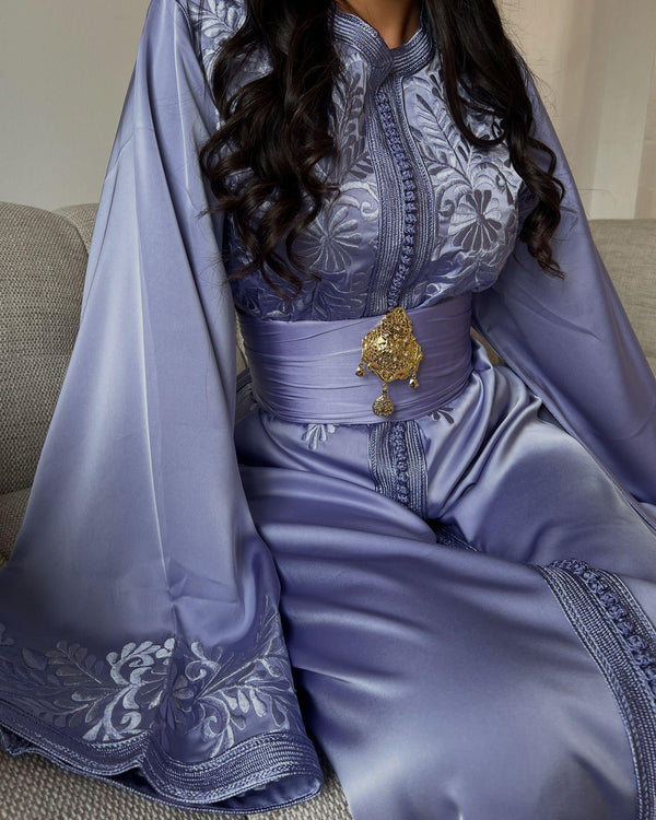 Custom Moroccan Caftan Wedding Dress – Personalised Luxury Takchita, Handcrafted Caftan Nikah Embroidery - made to order Kaftan Dress