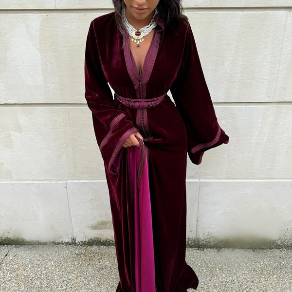 Made to order Moroccan Caftan Wedding Dress – Personalised Takchita, Handcrafted kaftan with Exquisite Embroidery - Custom made Nikah Dress