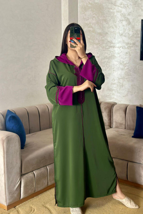 Moroccan Jellaba "Collection 2025", Jallaba trendy for Ramadan, Embroidered jelaba, Eid Gift for Her, Islamic Dress for Ramadan for Women