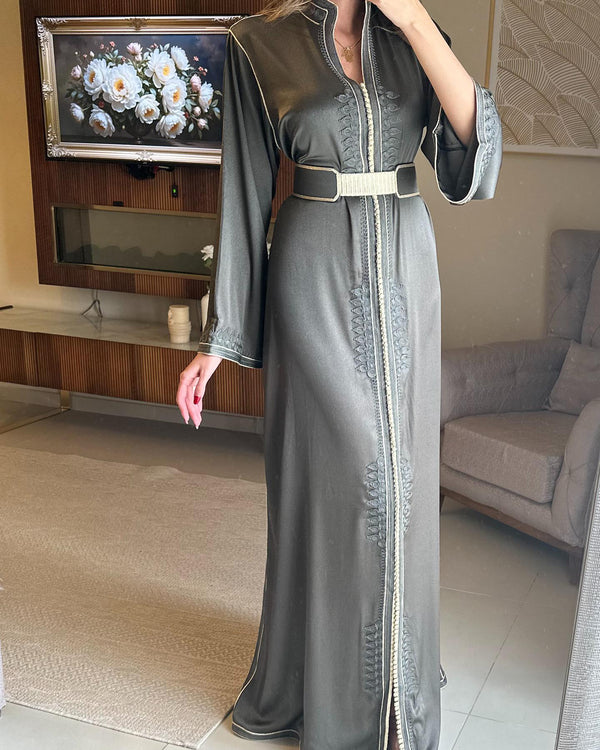 Made to order Moroccan Caftan Wedding Dress – Personalised Takchita, Handcrafted kaftan with Exquisite Embroidery - Custom made Nikah Dress