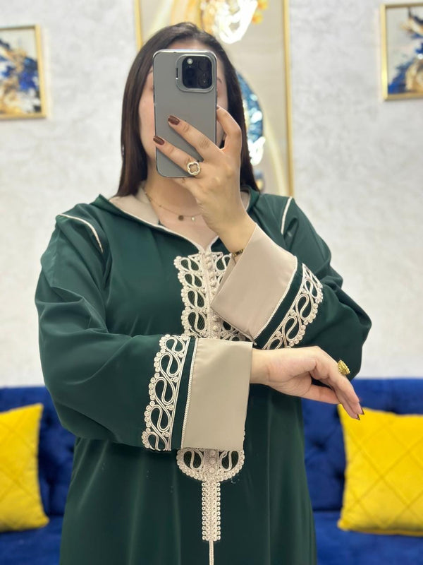 Beautiful Moroccan Jellaba Dress - Summer Collection 2025 Jallaba, Islamic Embroidered Moroccan Djellaba - Arabic Jalaba for Women