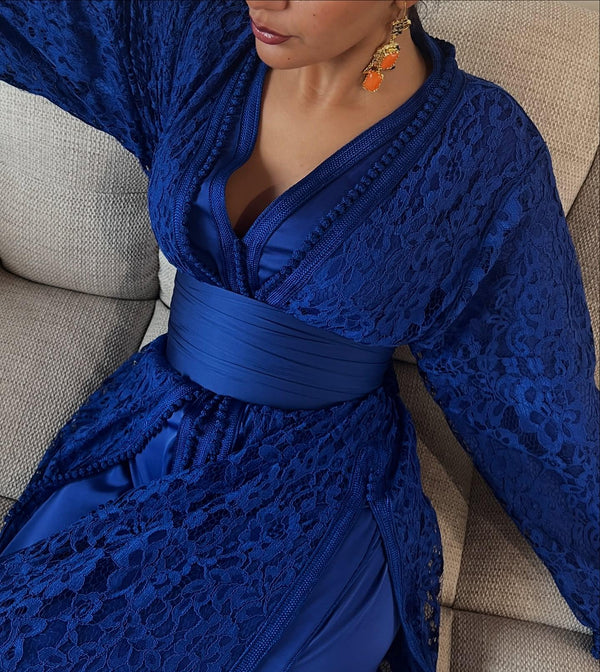 Custom Moroccan Kaftan Wedding Dress – Personalised Luxury Takchita, Handcrafted Caftan Nikah Embroidery - made to order Kaftan - Eid dress