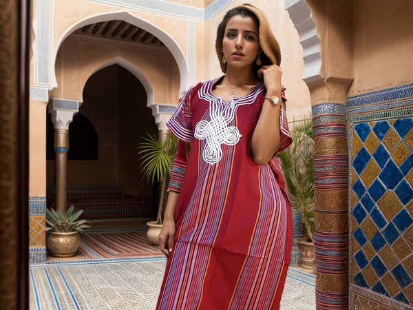 Elegant Resort Wear or Vacation Outfit from Marrakech