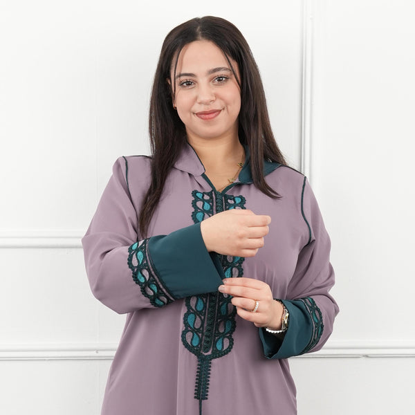 Ramadan Collection Moroccan Jellaba Size S to XXXL, Women's Jellaba, Embroidered Moroccan Jallaba, Ramadan Gift for Women - Eid al Fitr