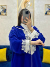 2 pieces Moroccan Jellaba Dress - Summer Collection 2025 Jallaba, Classy Embroidered Moroccan Djellaba - Eid Jalaba for Women