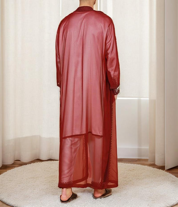 Moroccan Wedding Jabador for Men Outfit Set for Weddings & Special Events - Moroccan Outfit with Embroidered all sizes - Nikah Jabador