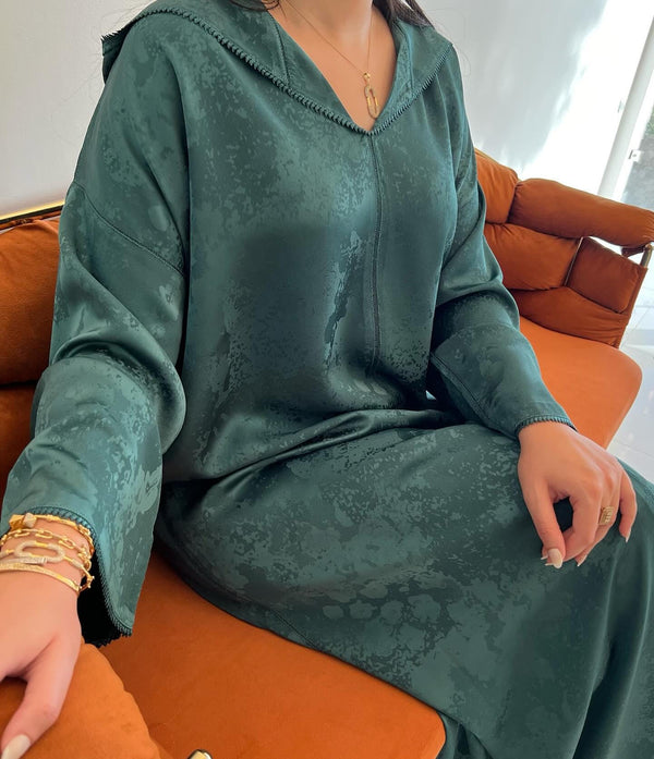 Ramadan Authentic Moroccan Jellaba Dress - Ramadan Collection 2025 Jallaba, Classy Embroidered Moroccan Abaya - Eid al Fitr Jalaba women