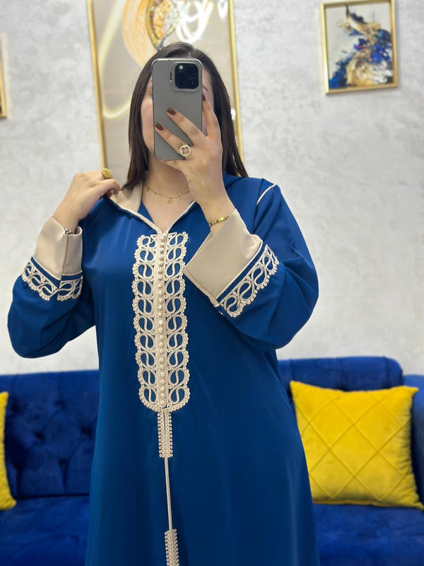 Beautiful Moroccan Jellaba Dress - Summer Collection 2025 Jallaba, Islamic Embroidered Moroccan Djellaba - Arabic Jalaba for Women