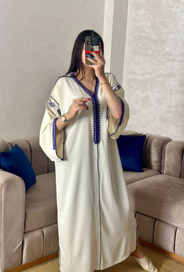 Handmade Moroccan Caftan Takchita for Eid, Nikkah & Engagement Dress| Embroidered Islamic Dress, Perfect Eid Gift, Elegant Arabic Outfit