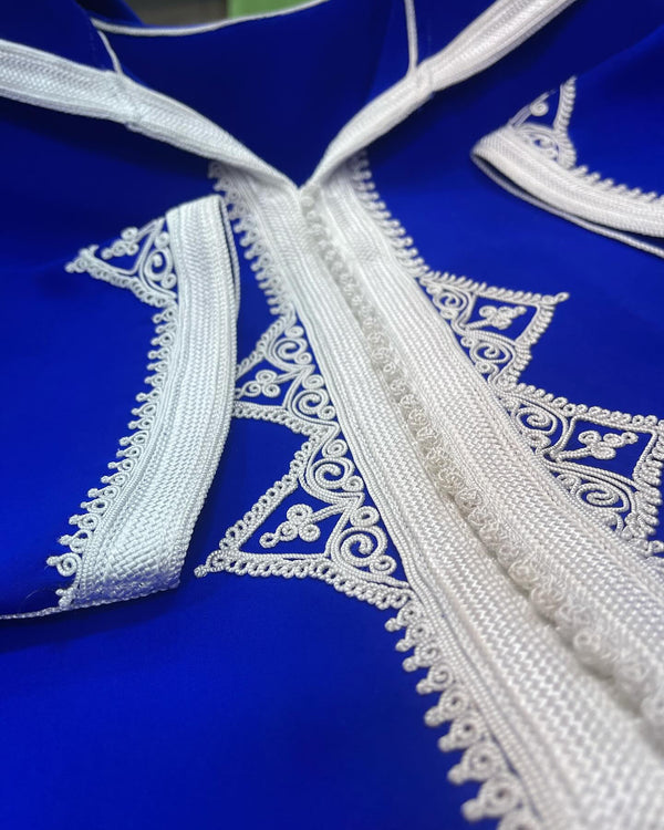 Trendy Moroccan Jellaba, Djellaba for Women Collection 2025, Cross stitch Embroidery Hooded Kaftan, Arabic Jellaba - Bride Jallaba Nikah