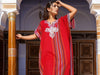 Red Berber Kaftan Dress – Handcrafted Moroccan Caftan for Women