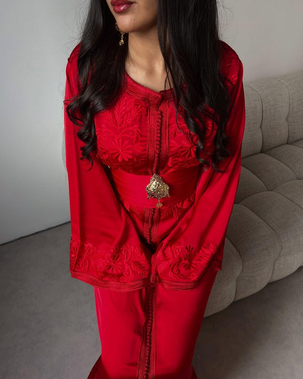 Custom Moroccan Kaftan Wedding Dress – Personalised Luxury Takchita, Handcrafted Caftan Nikah Embroidery - made to order Kaftan - Eid dress