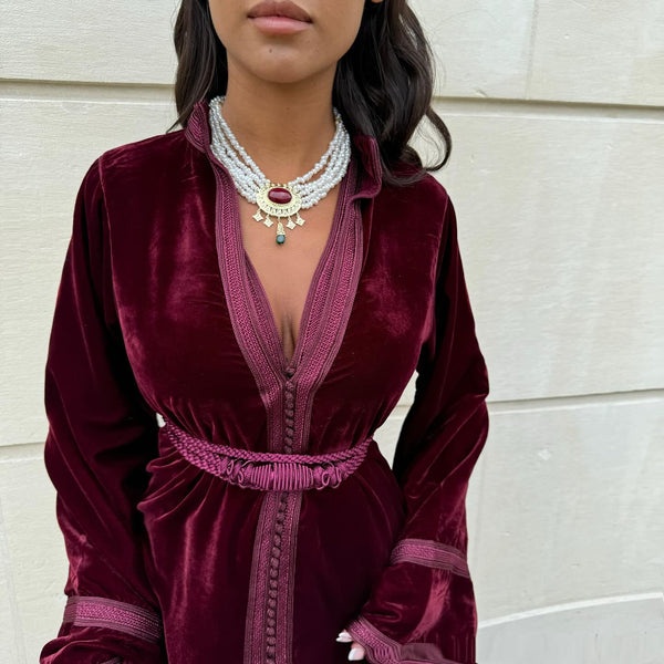 Made to order Moroccan Caftan Wedding Dress – Personalised Takchita, Handcrafted kaftan with Exquisite Embroidery - Custom made Nikah Dress