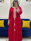 Beautiful Moroccan Jellaba Dress - Summer Collection 2025 Jallaba, Islamic Embroidered Moroccan Djellaba - Arabic Jalaba for Women