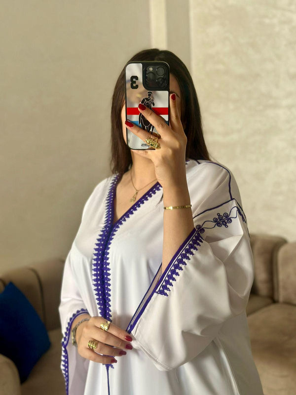 Handmade Moroccan Caftan Takchita for Eid, Nikkah & Engagement Dress| Embroidered Islamic Dress, Perfect Eid Gift, Elegant Arabic Outfit