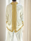 Moroccan Wedding Jabador for Men Outfit Set for Weddings & Special Events - Moroccan Outfit with Embroidered all sizes - Nikah Jabador