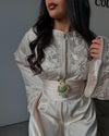 Custom Moroccan Caftan Wedding Dress – Personalised Luxury Takchita, Handcrafted Caftan Nikah Embroidery - made to order Kaftan Dress