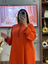 2 pieces Moroccan Jellaba Dress - Summer Collection 2025 Jallaba, Classy Embroidered Moroccan Djellaba - Eid Jalaba for Women