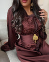Custom Moroccan Kaftan Wedding Dress – Personalised Luxury Takchita, Handcrafted Caftan Nikah Embroidery - made to order Kaftan - Eid dress