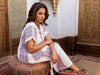 White Moroccan Bohemian Caftan Dress – Handmade Lightweight Kaftan for Women
